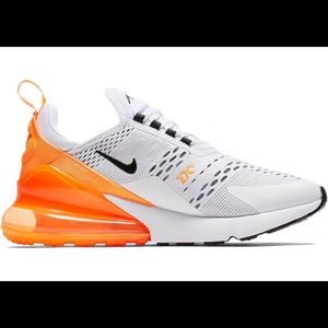 Women’s Air Max 270 - White/Black/Total Orange